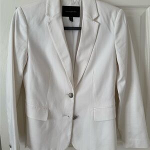 Banana Republic Women's Cream Blazer